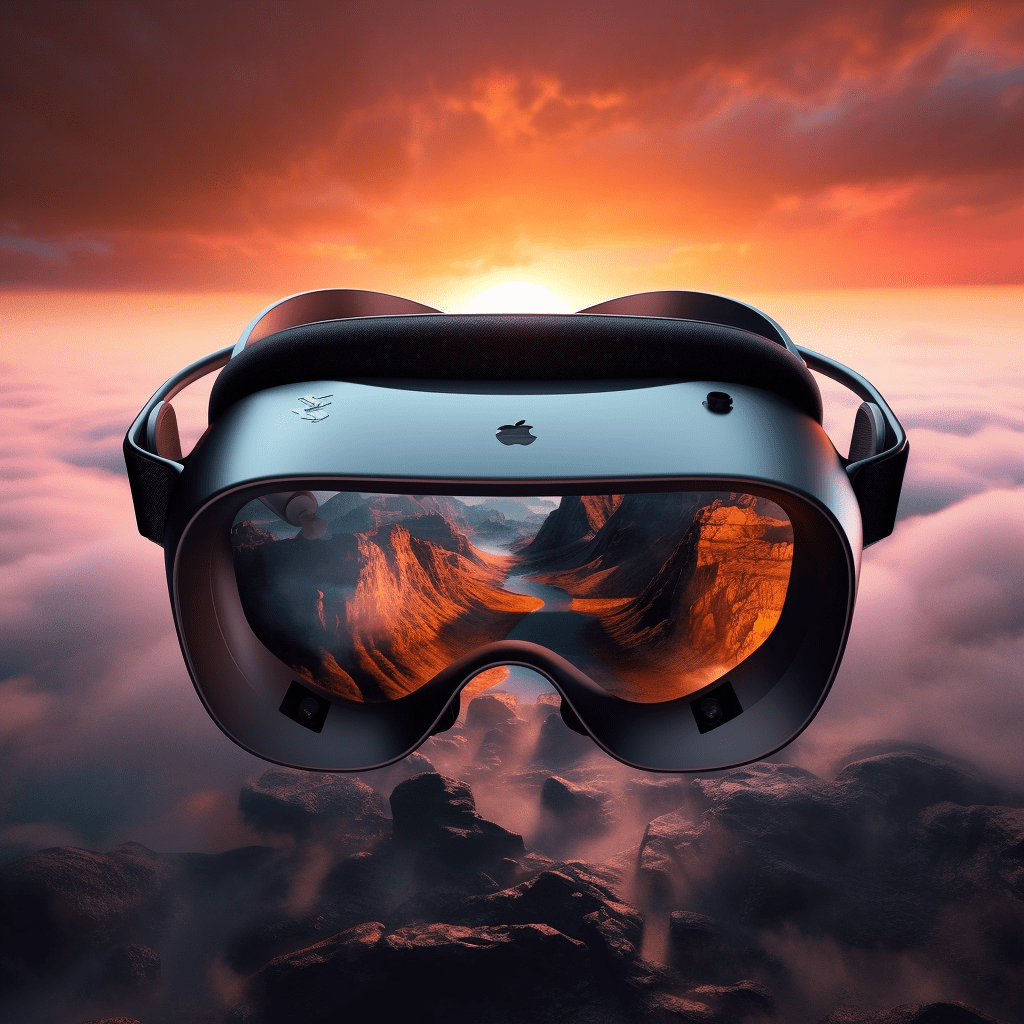 Apple Vision Pro VR AR Headset