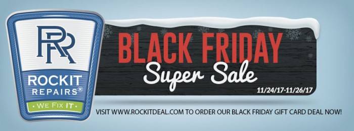 BLACK FRIDAY ROCKIT REPAIR EMAIL TOP IMAGE